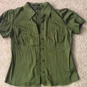 Olive green shirt